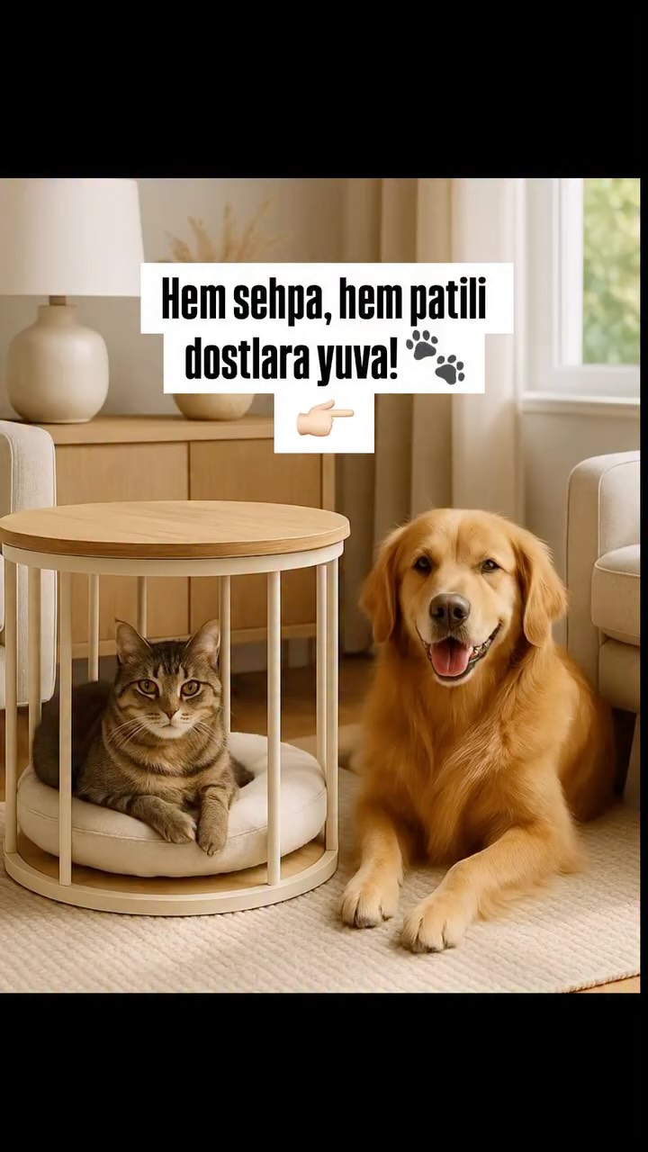 Instagram post by @zeynep.baltali_ for Evidea. Caption reads: ✨ Hem sizin hem de minik dostlarınız için....