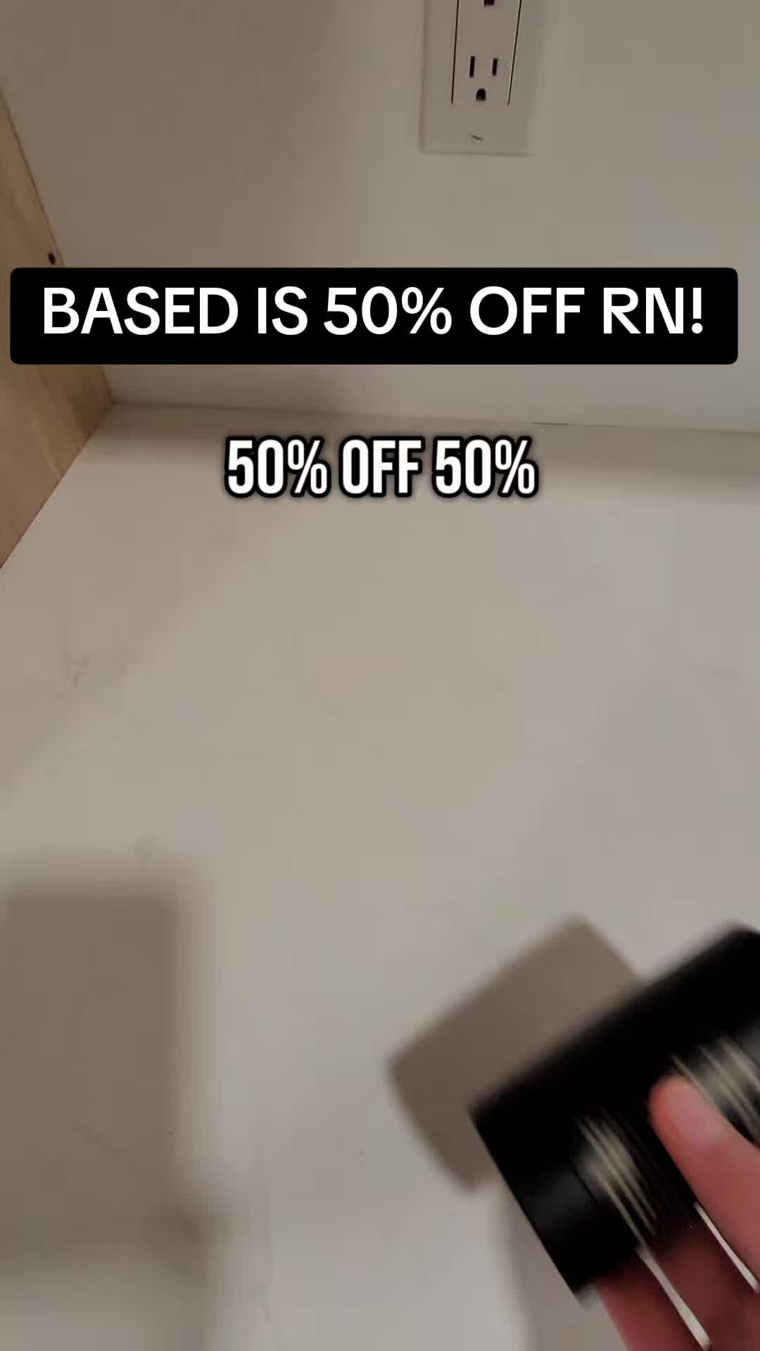 TikTok post by @dex.got.deals for Based BodyWorks. Caption reads: HURRY WHILE YOU CAN! #basedbodyworks....