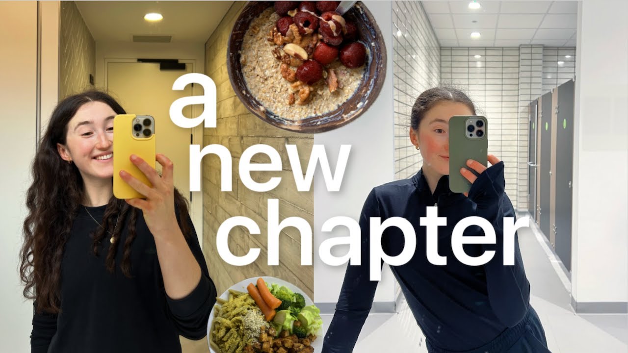 YouTube post by @HollyGabrielle for Coconut Bowls. Caption reads: I've started a new job!!! | Days in my life vlog.