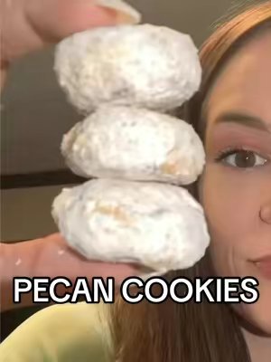TikTok post by @halieandkell for David's Cookies. Caption reads: [...] just in time for the holidays!!🎁 @David's....