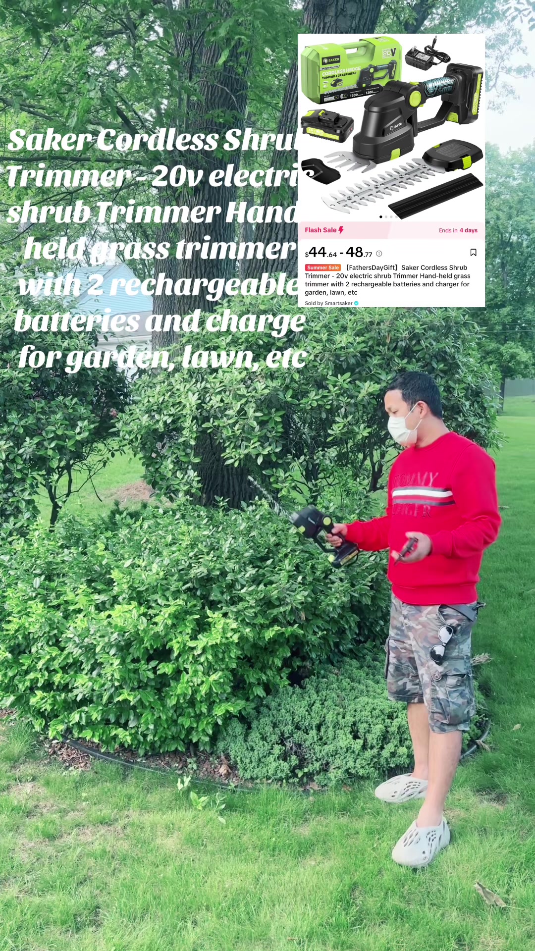 TikTok post by @phurbatamang86 for Smartsaker. Caption reads: [...]....