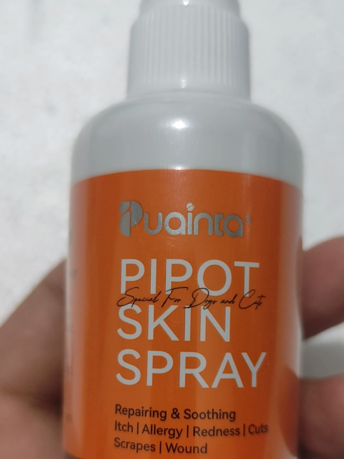 TikTok post by @aizakkrielclores for Puainta. Caption reads: PUAINTA PIPOT SKIN SPRAY @Puainta Shop @Puainta....
