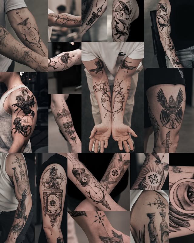 Instagram post by @okanseval for PEPAX. Caption reads: [...] @oxara.tattoolab Sponsored by: @pepax.turkey....