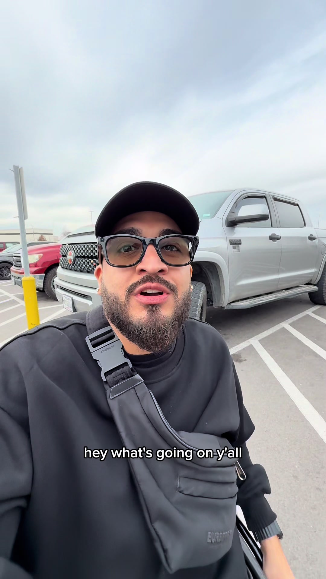 TikTok post by @wheelchairpapi for Lowe's. Caption reads: Well let’s find us a fridge! #wheelchairpapi....