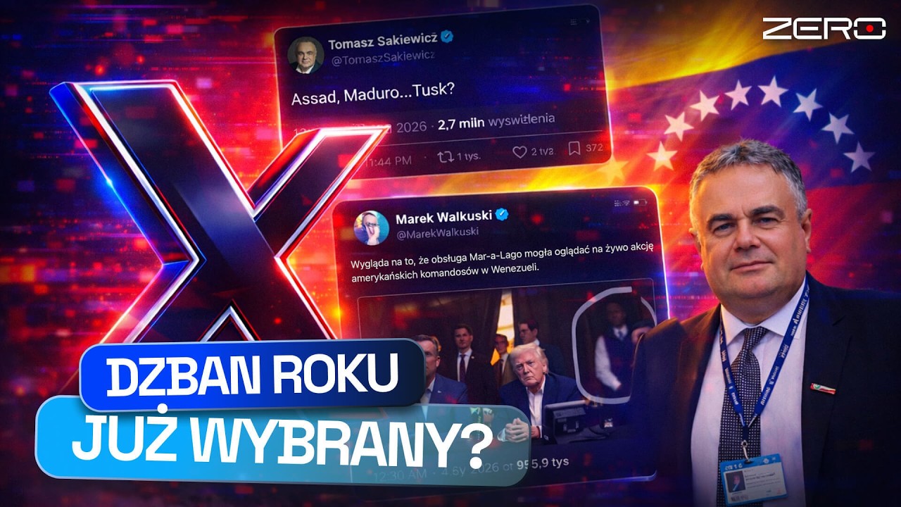 YouTube post by @KanalZeroPL for STS. Caption reads: THE STUPIDEST POSTS ABOUT VENEZUELA. HAVE THEY....