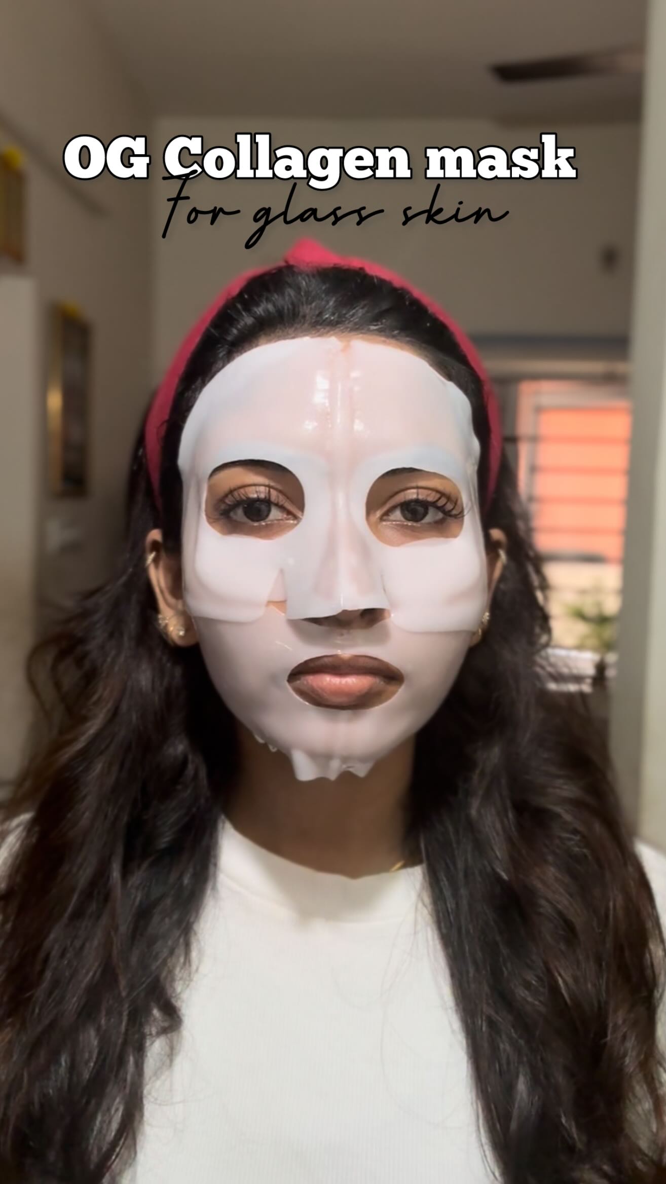 Instagram post by @lav_here for Quench Botanics. Caption reads: Comment Collagen for link🔗

This OG Collagen Mask....