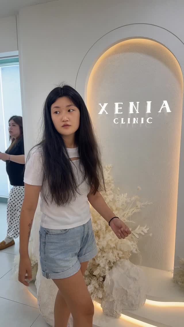 Instagram post by @xeniaclinic_eng for Xenia Clinic. Caption reads: @xeniaclinic_eng @xenia.clinic @pr_xenia15....
