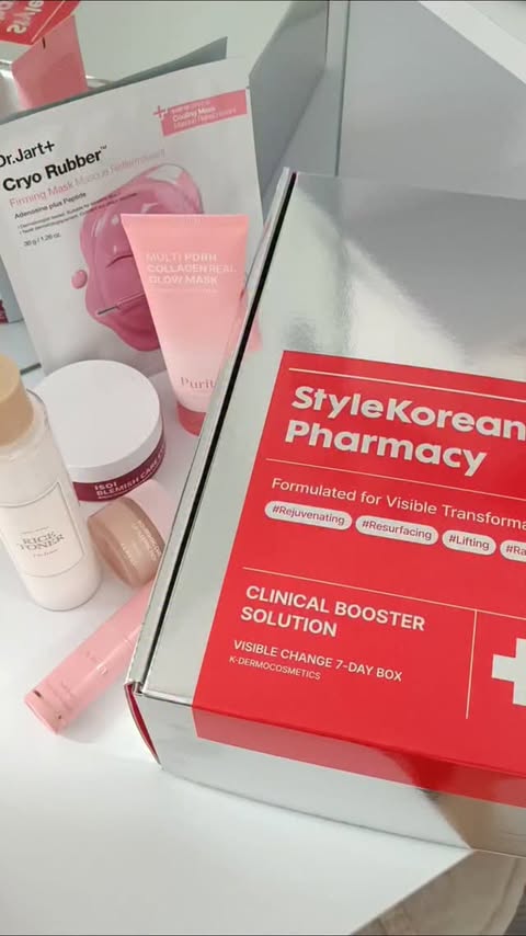 Instagram post by @sophie__cormier for MOIDA K-Beauty. Caption reads: Découvrez la StyleKorean BOX, la solution ultime....