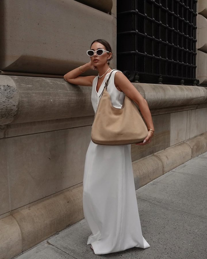Instagram post by an influencer for Michael Kors. Caption reads: [...] to brunch-ready with this Michael Kors....