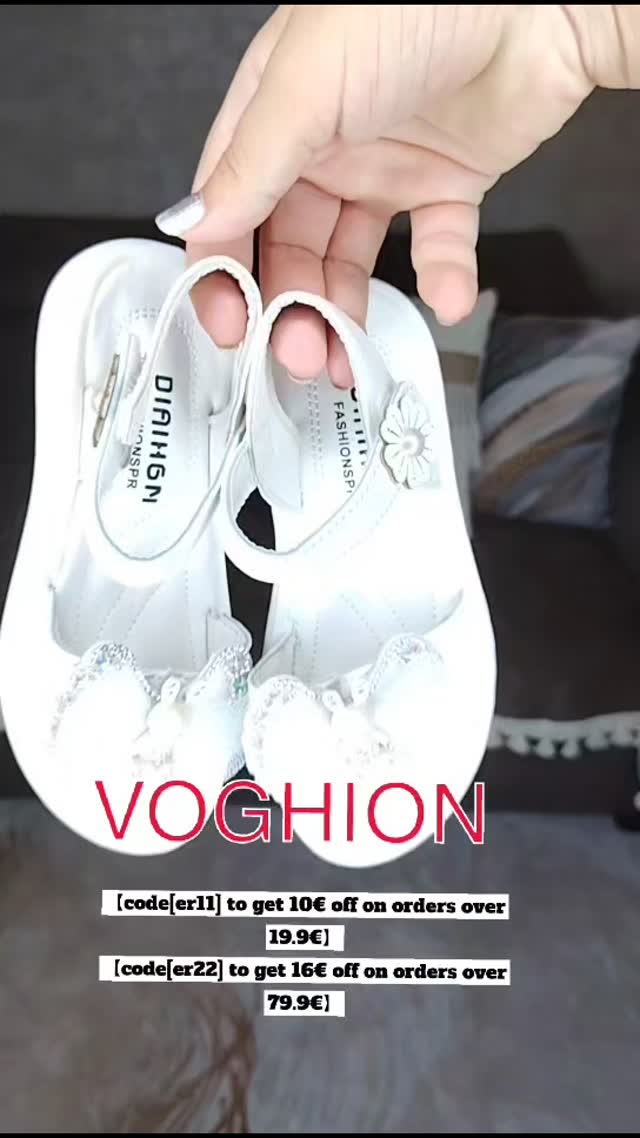 Instagram post by @erisa.fashion_ for Voghion. Caption reads: Adore these gorgeous sandals from....