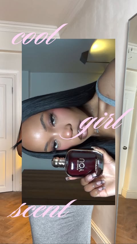 Instagram post by @mikaimcdermott for Armani beauty. Caption reads: AD for the cool girls @armanibeauty #ArmaniBeauty....