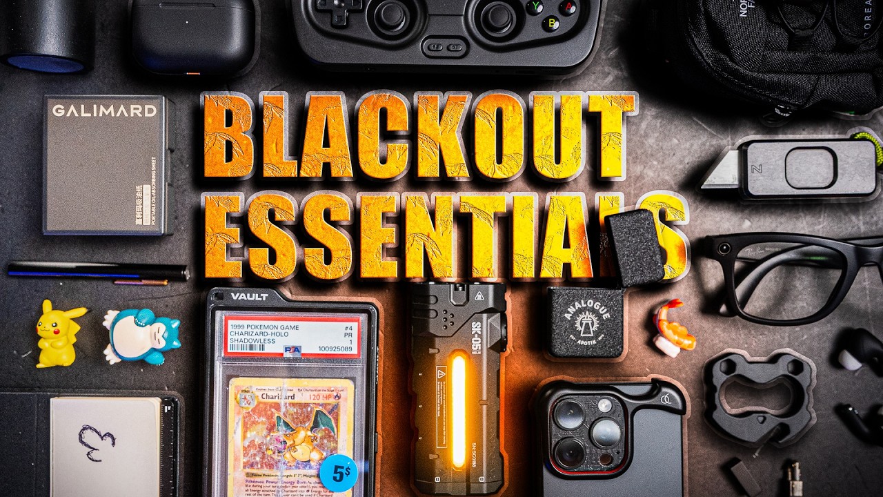 YouTube post by @excessorizeme for Whatnot. Caption reads: I Don't Regret Buying These 13 Cool BLACKOUT....