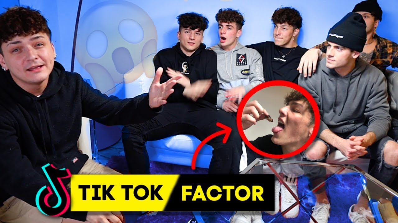 YouTube post by @itsNickBean for YouNow. Caption reads: FEAR FACTOR *TIK TOKER EDITION* Ft. Tayler Holder....