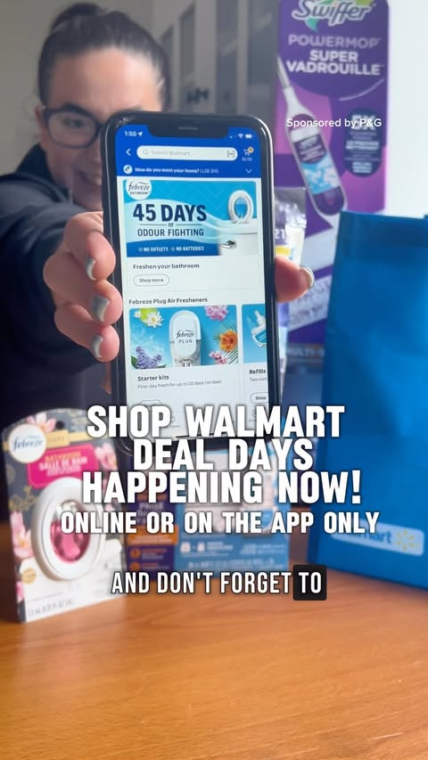 Instagram post by @coupon.couple for Febreze. Caption reads: [...] home cleaning products you already love....