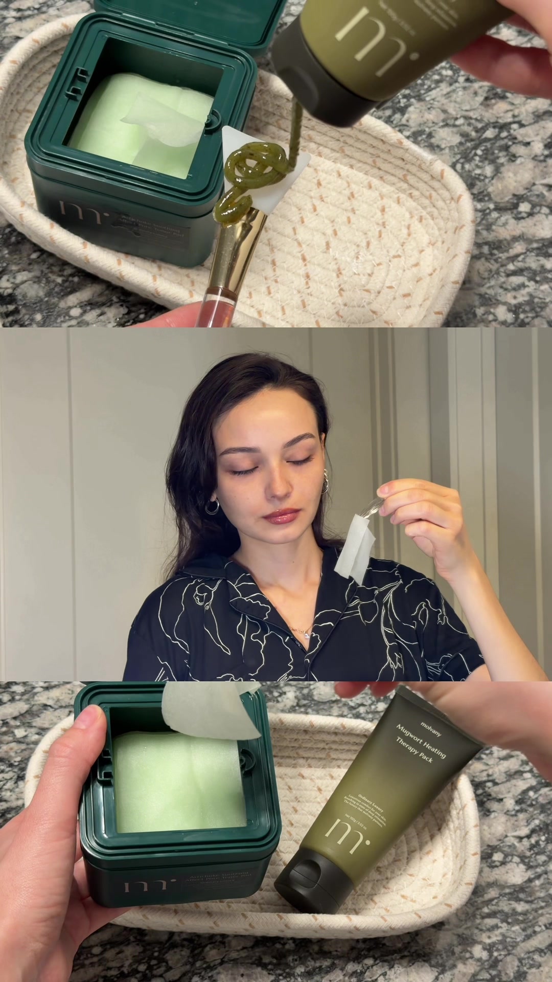 TikTok post by @adel.ugc for BAZZAAL. Caption reads: Viral K-beauty is great, but you’re missing out on....