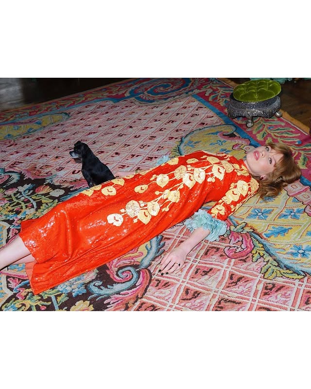 Instagram post by @williamsorianohair for Ford Models. Caption reads: Gorgeous @ivygetty @fordmodels photograph by....