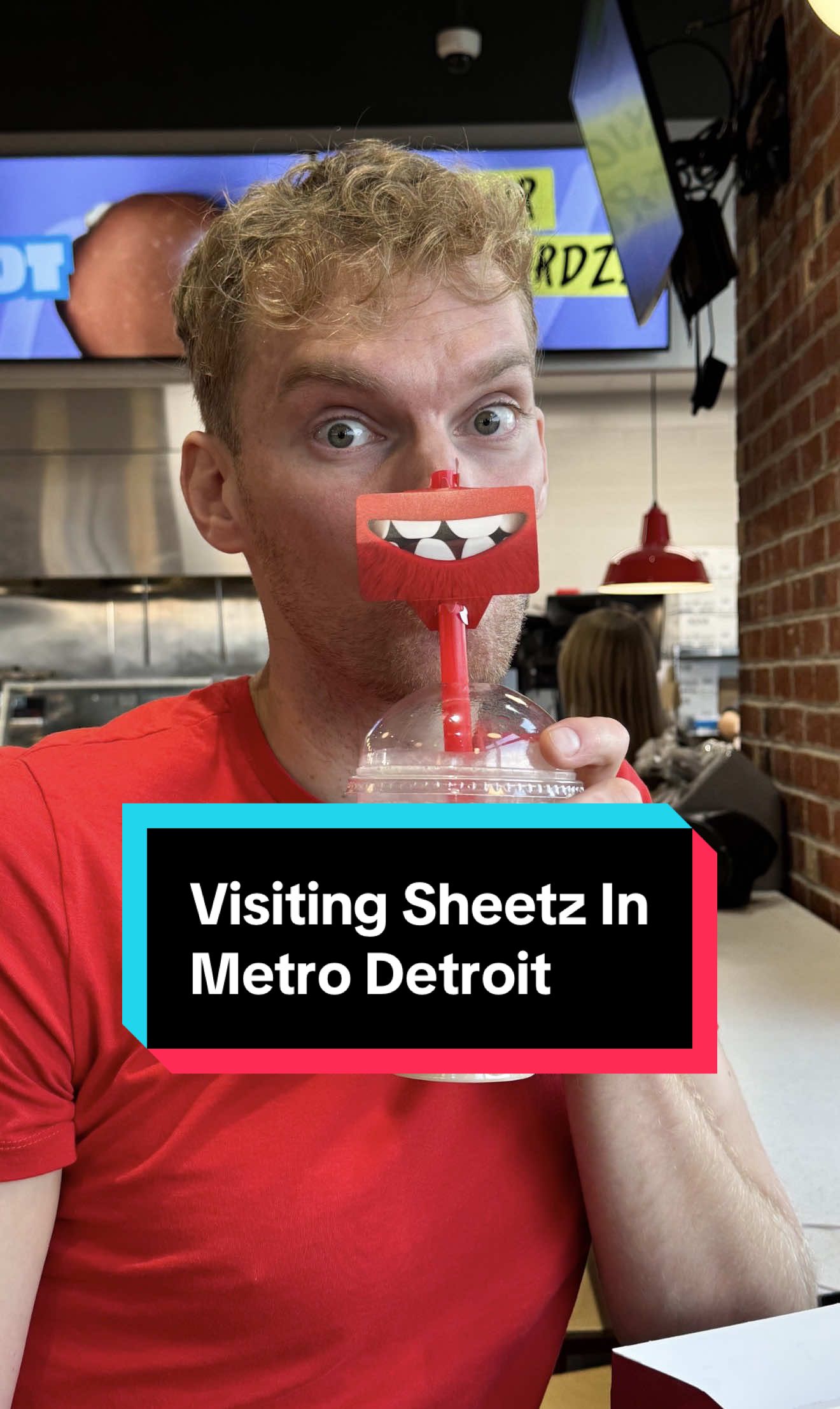 TikTok post by @ryanredoute for Sheetz. Caption reads: #ad They also get bonus points for being....