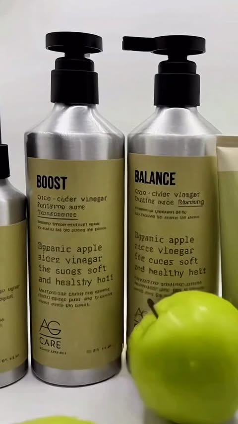 Instagram post by @tanita_romano for AG Care. Caption reads: [...] honestly… my hair loves it 🤍 Gifted by....