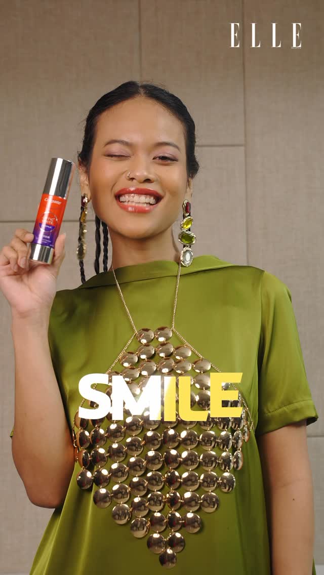 Instagram post by @ellemalaysia for Colgate. Caption reads: Senyuman yang membuka ruang impian ✨

Daripada....