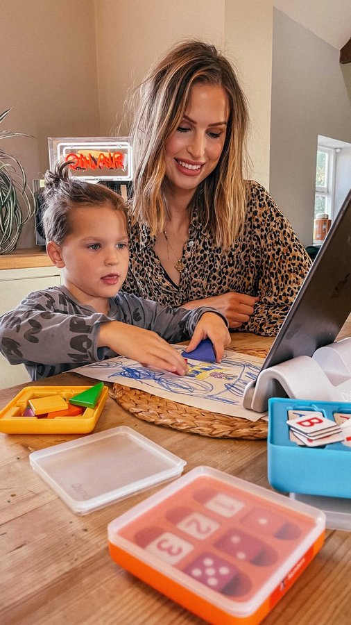 Instagram post by @jemknowles for play Osmo. Caption reads: #ad If only there was a toy that was also....