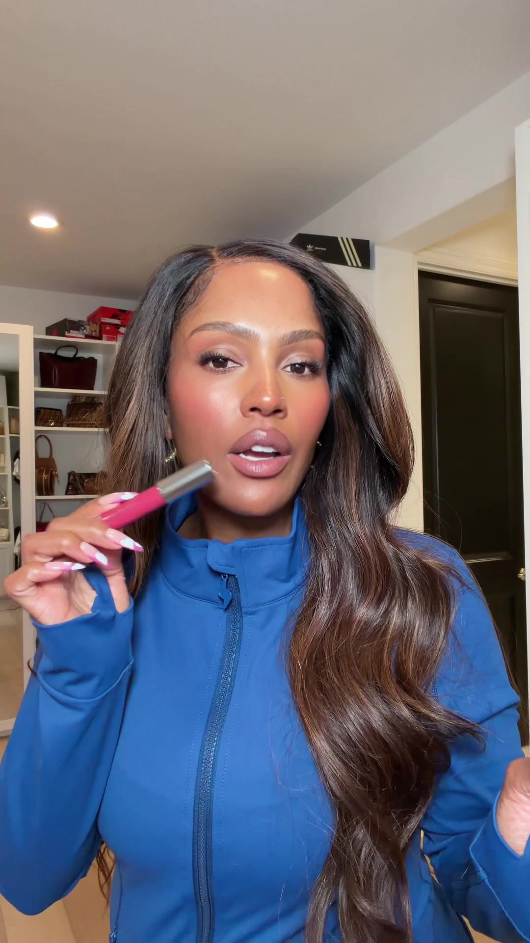 TikTok post by @makeupshayla for Clinique. Caption reads: [...] foundation look! I’m wearing the New....