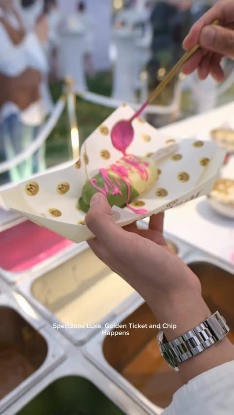 Instagram post by @kerwinking for Magnum Ice Cream. Caption reads: Four ways to experience indulgence. One iconic....