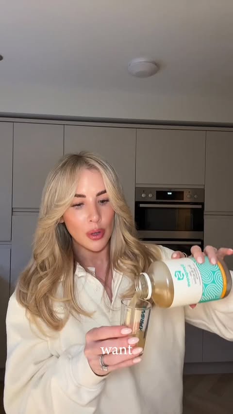 Instagram post by @louiseballantinemakeup for Symprove. Caption reads: New year, same Symprove ✨ If you’re looking for an....