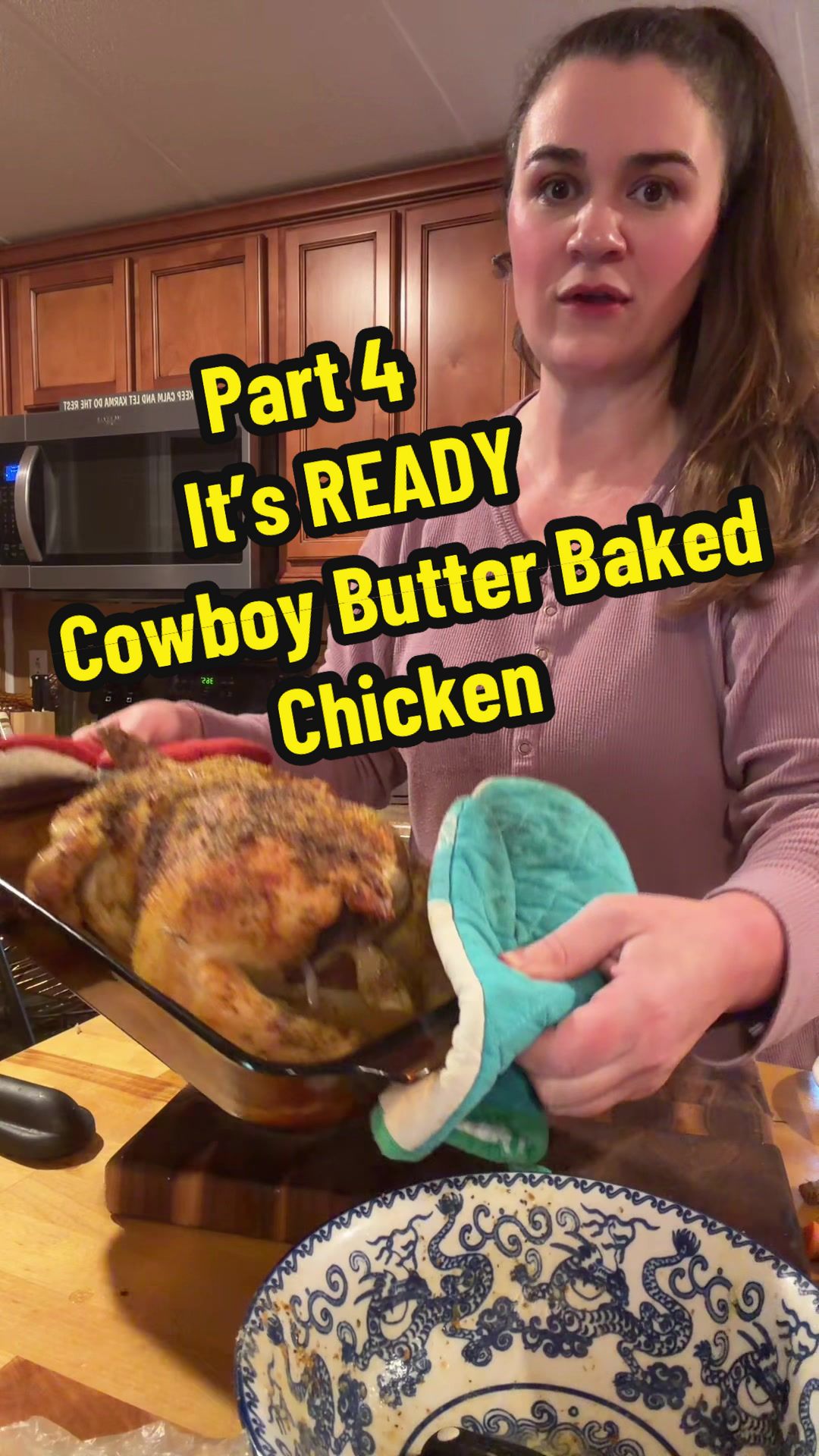 TikTok post by @southernsassnsizzle for COVERGIRL. Caption reads: Part 4 It’s FINALLY READY! Cowboy Butter Baked....