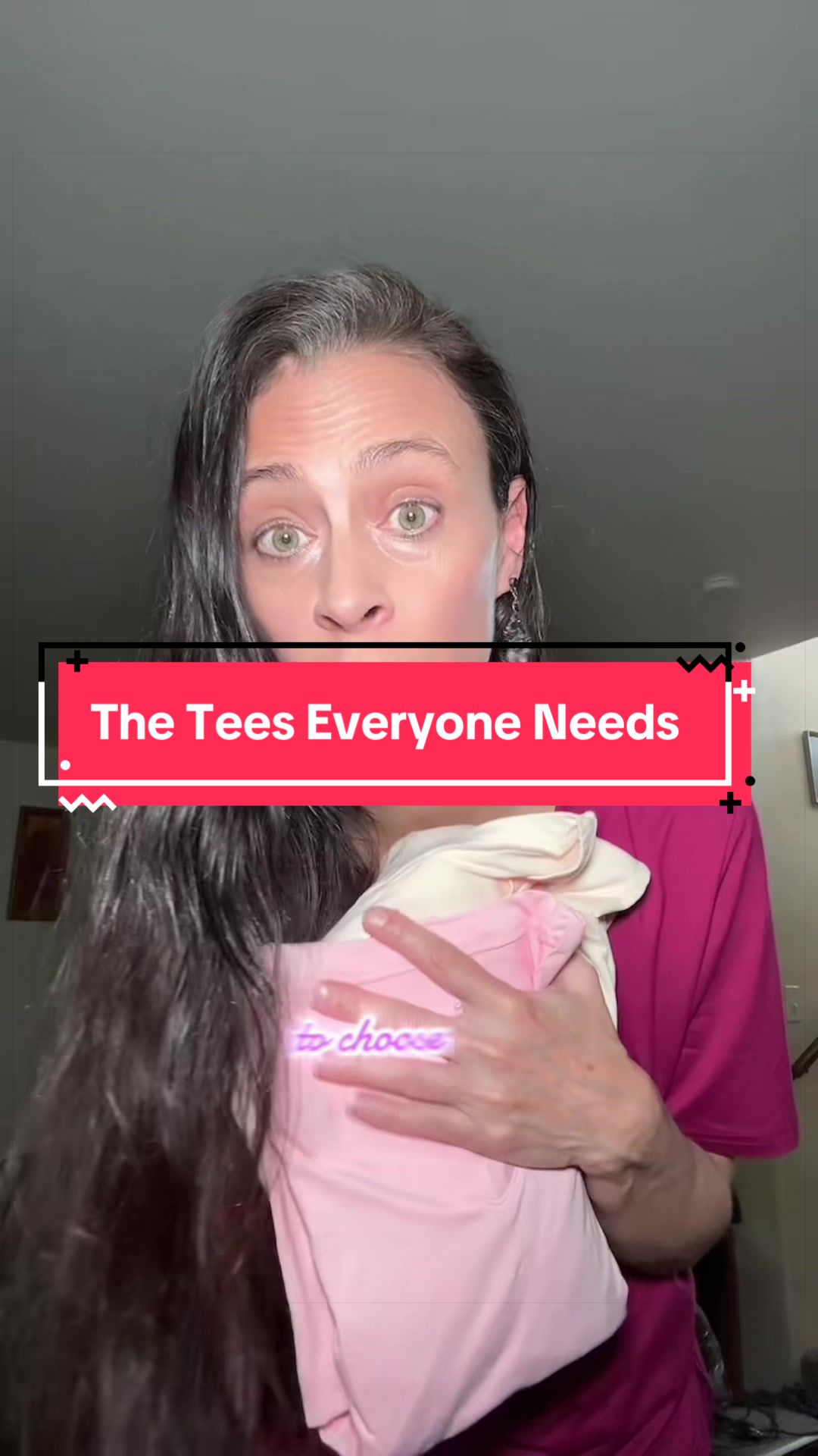 TikTok post by @maureen4403 for Showitty. Caption reads: [...] basics right now! 👕✨ Thank you @Showitty....