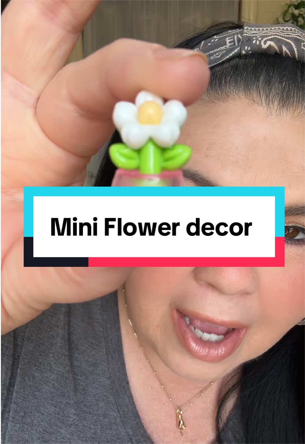 TikTok post by @tamberlynne24 for JoyTutus. Caption reads: [...] with these little mini flowers! @JOYTUTUS....