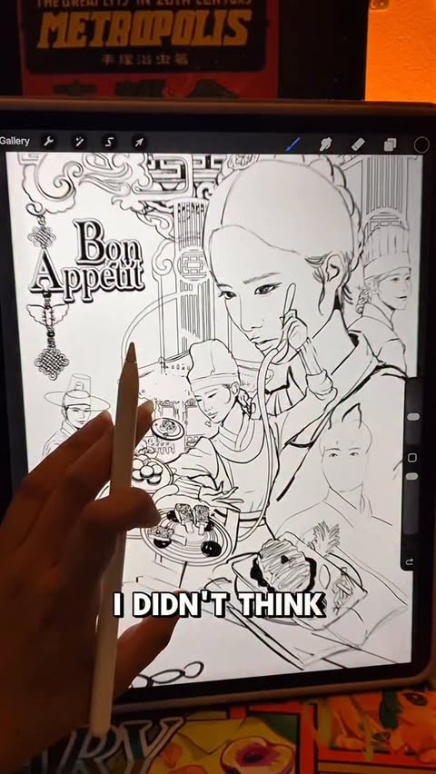 Instagram post by @takopiie for HUION. Caption reads: Finally reviewing Huion’s Kamvas 16 Gen 3! Thank....