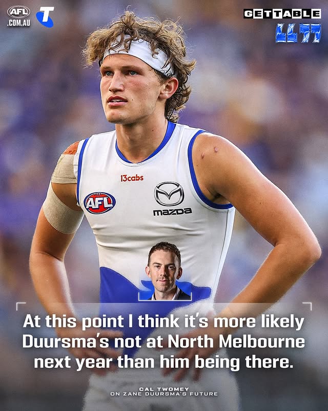 Instagram post by @gettable for Telstra. Caption reads: The Roos have an offer on the table for Zane....