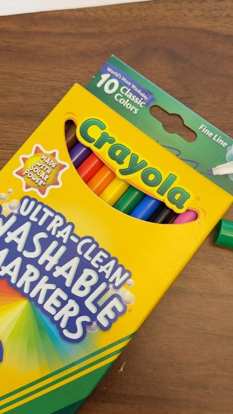 Instagram post by @indiamorehead for Crayola. Caption reads: [...] a little mess sometimes too, thankfully....