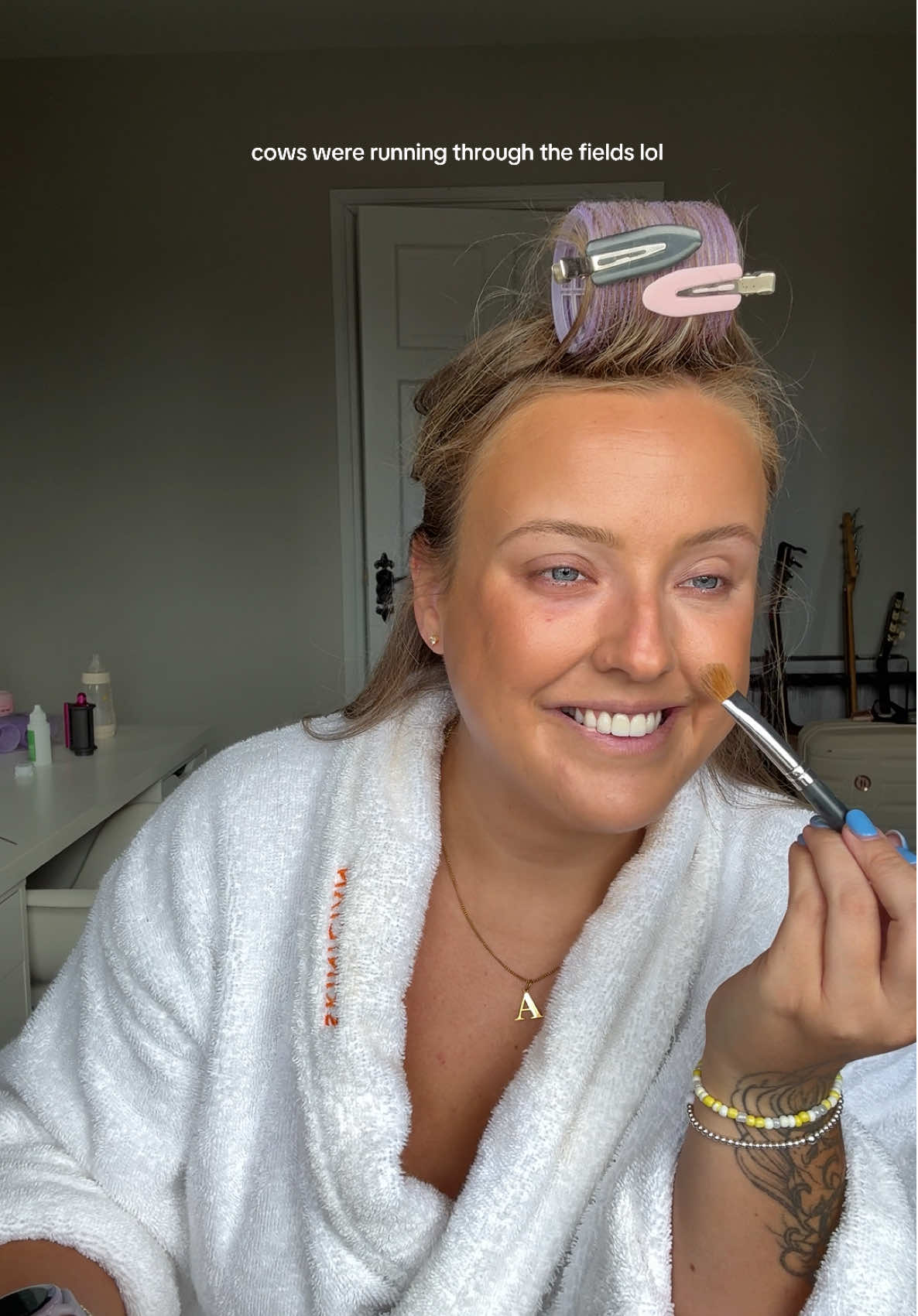TikTok post by @annacrawfordx for BPerfect Cosmetics. Caption reads: [...] ANNACBP for discount on @BPerfect Cosmetics....