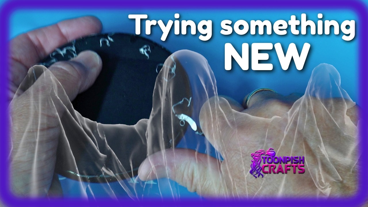 YouTube post by @Toonpish for Craft Resin. Caption reads: Resin Finishing Secrets – Make Your Crafts Shine &....