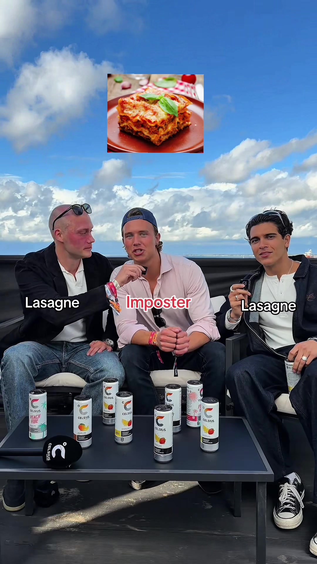 TikTok post by @sembloom for Celsius Sweden. Caption reads: Reklam för @CelsiusSweden som gjorde Summer on....
