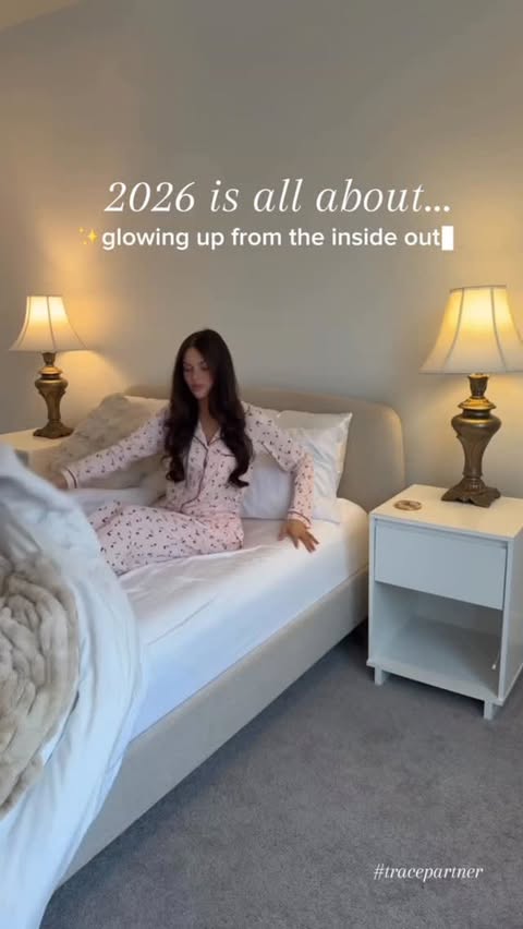 Instagram post by @gracemweston for Trace Minerals. Caption reads: Feeling steady, hydrated, and ready to move with....