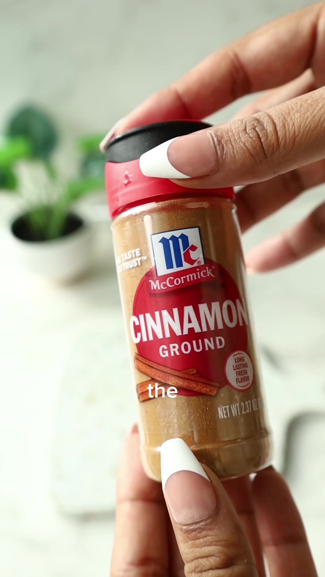 TikTok post by @shreyaskitchen2 for McCormick. Caption reads: #McCormickPartner A delicious apple crumble....