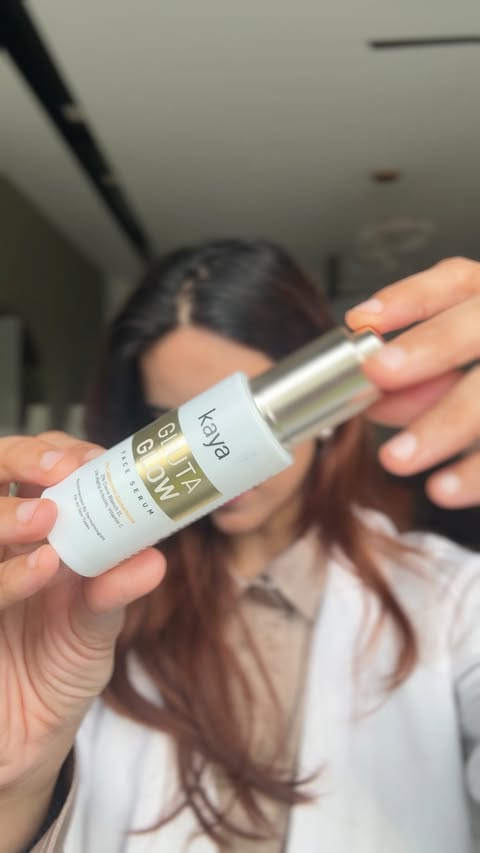 Instagram post by @knowyourskin_with_dr.sheetal for Kaya Science. Caption reads: [...] and boost radiance from within. @kayascience....