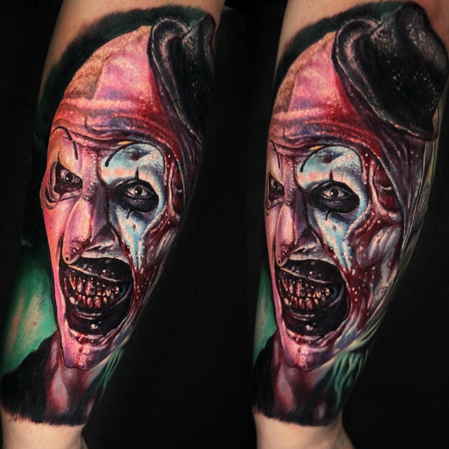 Instagram post by @paul_la_vey_tattoo for Eternal Ink. Caption reads: [...] by @tatsoul @criticaltattoosupply....