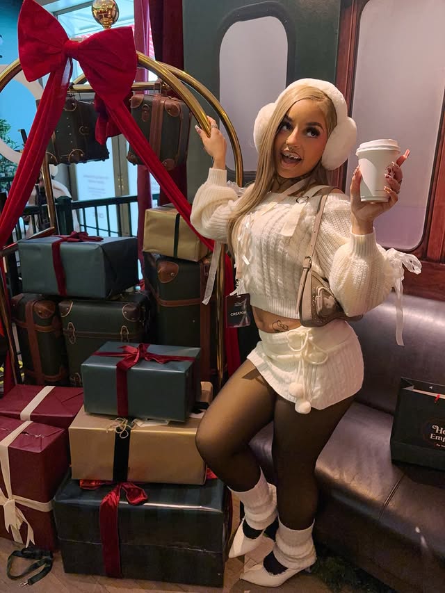 Instagram post by @thejaydiamond for TikTok Shop. Caption reads: [...] the season of giving & shopping!!....