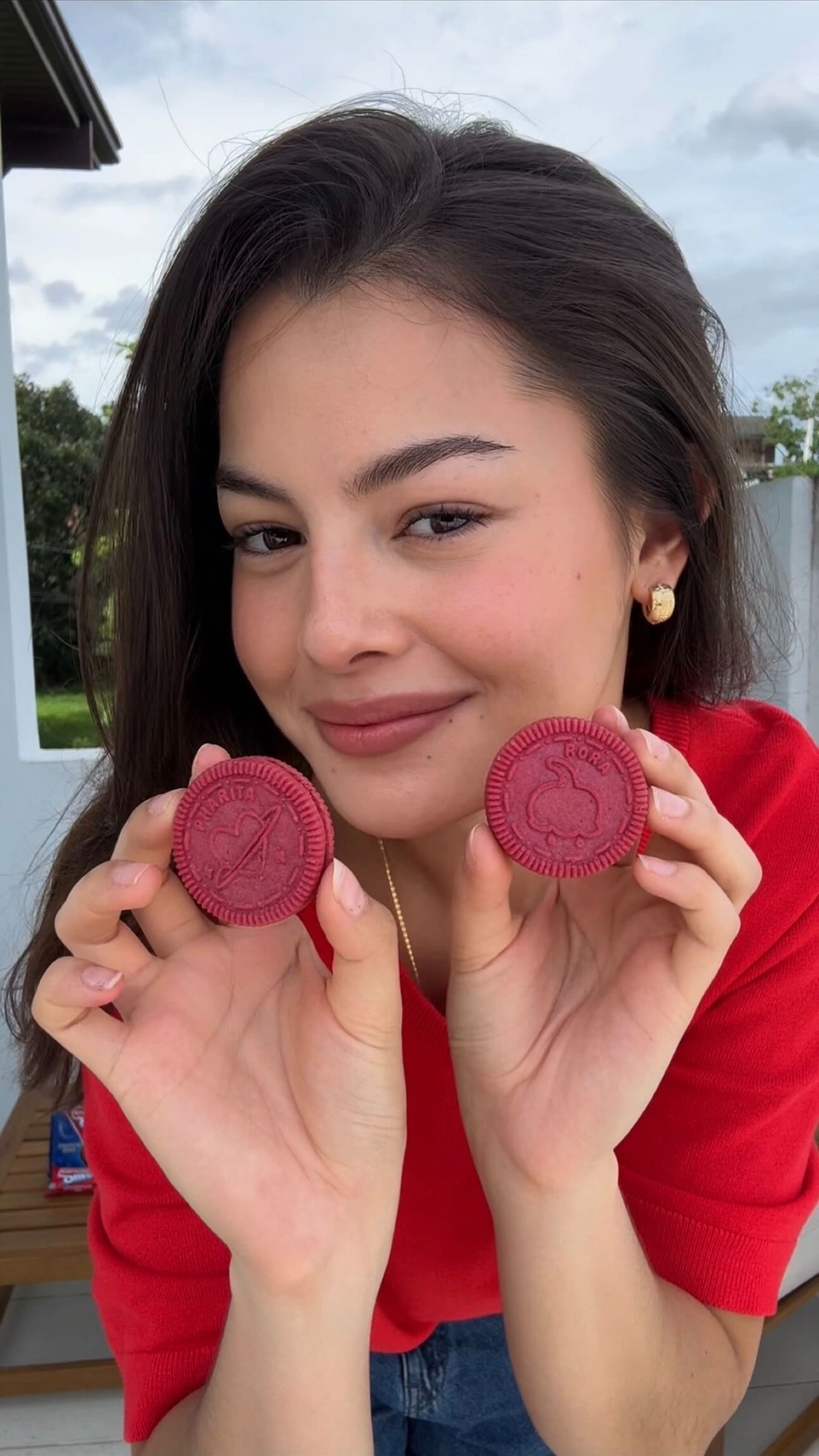 Instagram post by @bethany.talbot for OREO. Caption reads: trying out the new #TwistLickDance challenge and....