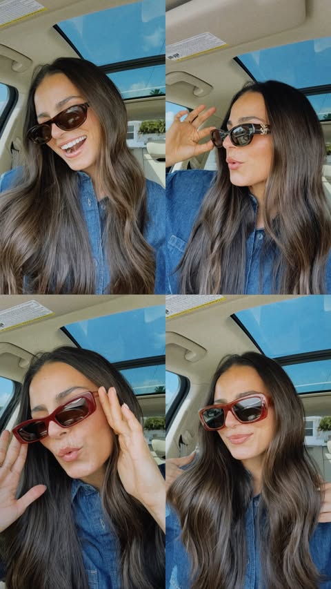 Instagram post by @kaitcassity for SOJOS EYEWEAR. Caption reads: comment below which ones are your fav 🫶🏼....