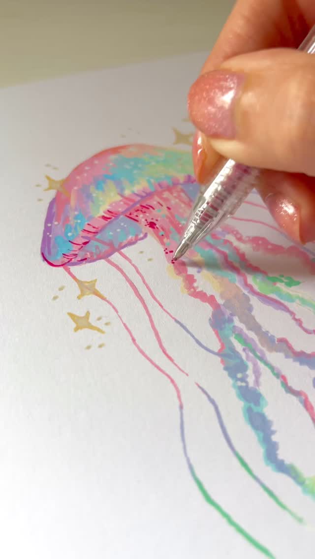 Instagram post by @chiaras.cosmos for Let’s Resin. Caption reads: welcome to my little glittery dream world....