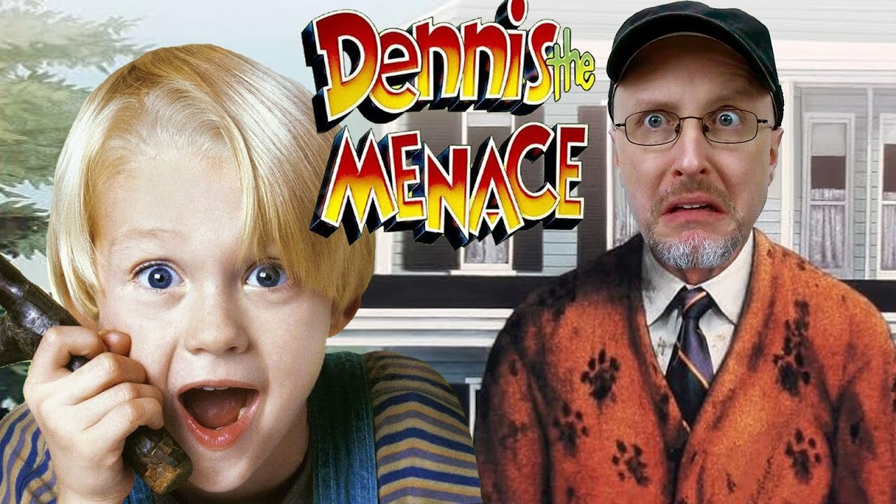 YouTube post by @ChannelAwesome for Factor_. Caption reads: Dennis the Menace - Nostalgia Critic.