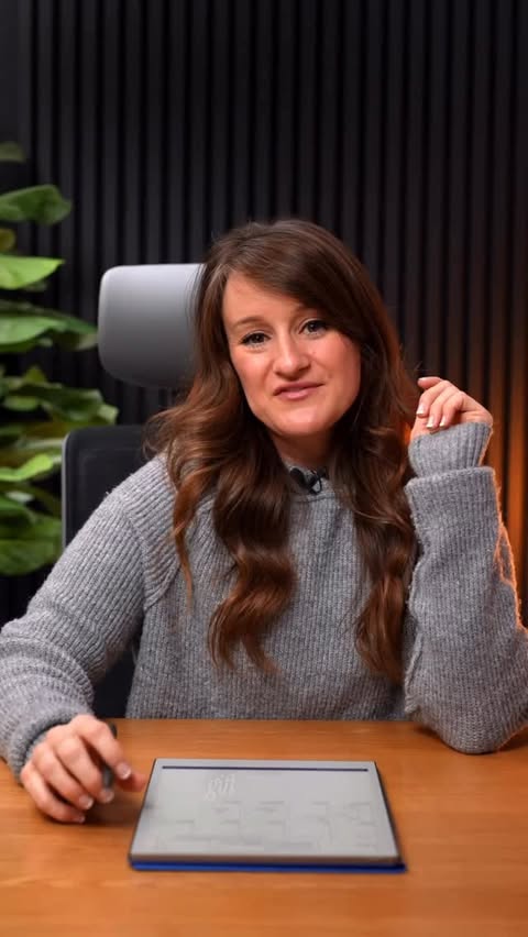 Instagram post by @jennaezarik for reMarkable. Caption reads: #reMarkablePartner The @remarkable Paper Pro is....