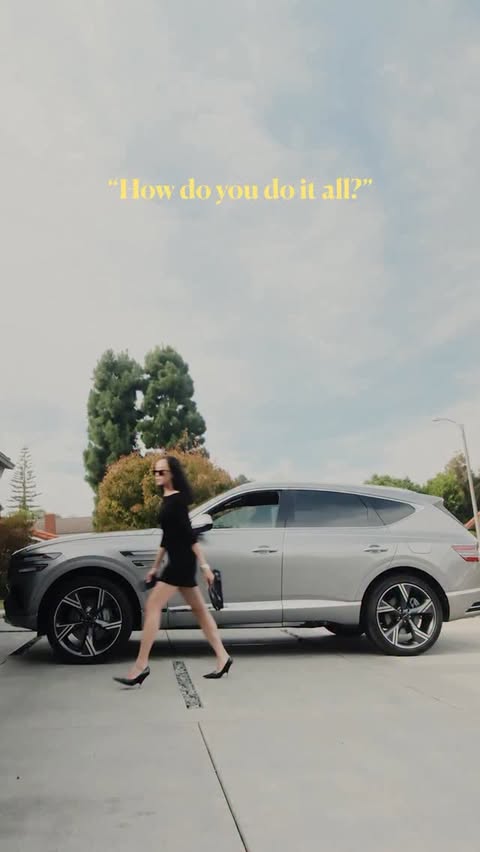 Instagram post by @chrisellelim for Genesis USA. Caption reads: Somewhere amidst the chaos, the quiet in-betweens,....