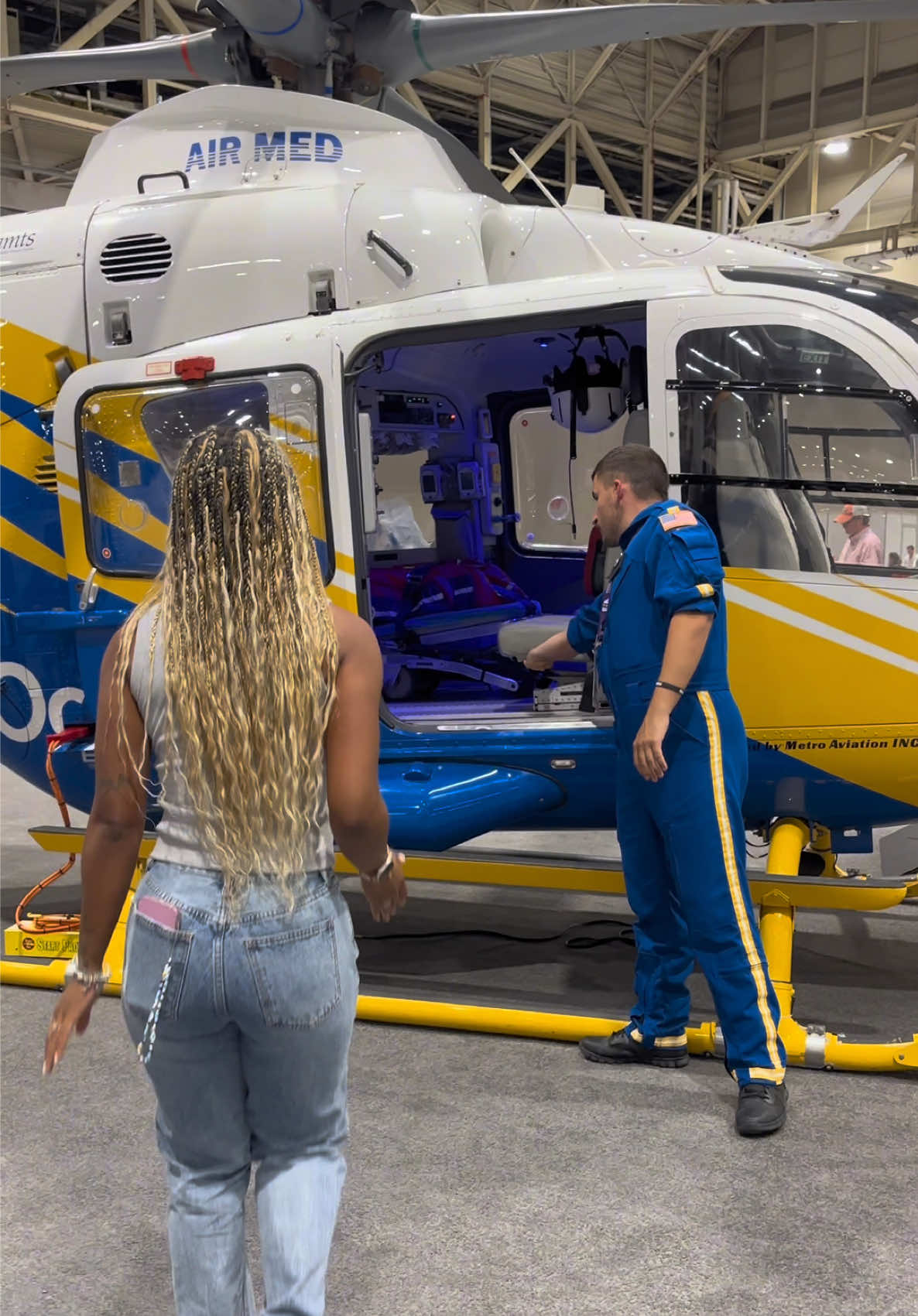 TikTok post by @iamjanasiaa for Indeed. Caption reads: ✨ My first Emergency Nursing Conference is....