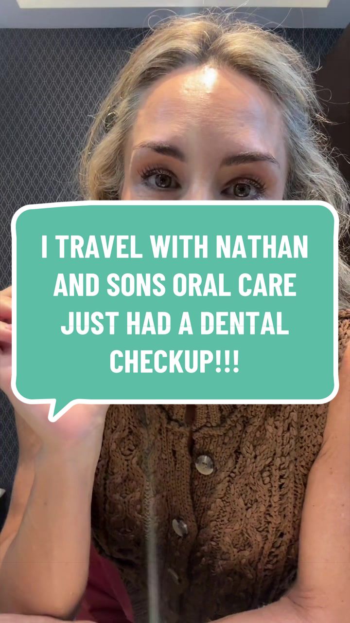 TikTok post by @fullonkaren for Nathan & Sons. Caption reads: @Nathan & Sons travel, and oral care kits have....