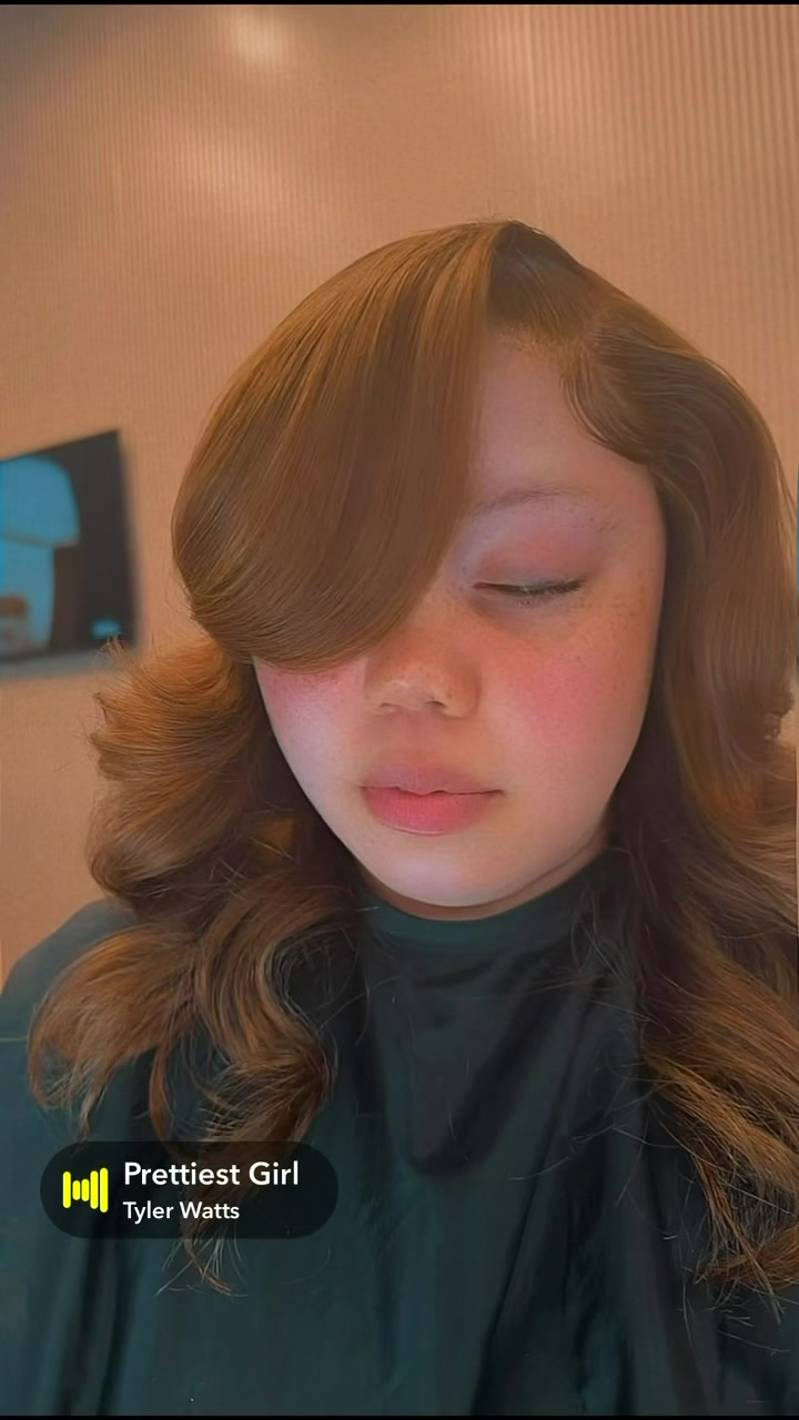 TikTok post by @annwrightjoiner for BGM Girl Hair. Caption reads: [...] ✨ Closure Wig Install added Layers✨....